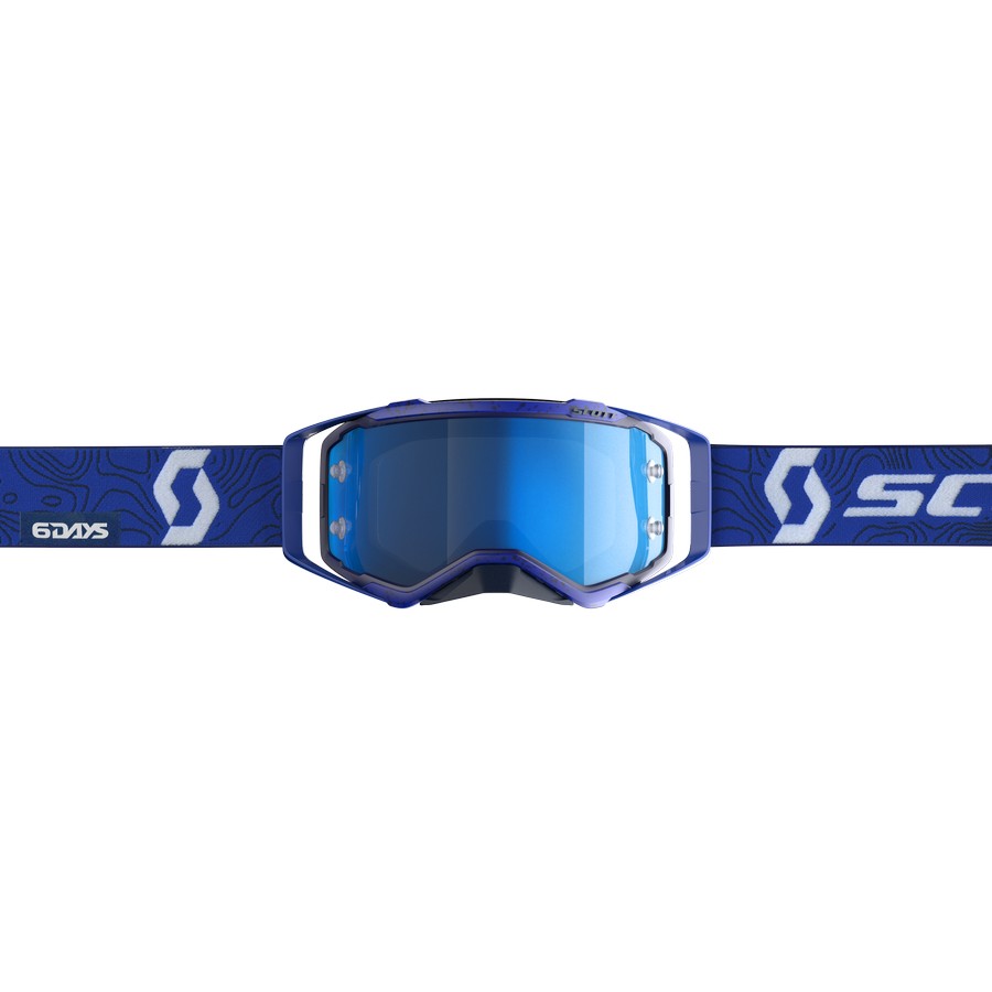 OCULOS SCOTT PROSPECT - EDIÇÃO LIMITADA 6 DAYS 2021 ITALY - BLUE/ELECTRIC BLUE CHROME WORKS